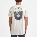 Downtown Vinyl Staple Tee // White (M)