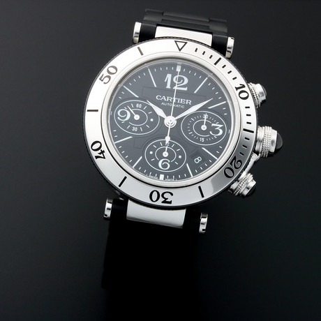 Cartier Pasha Chronograph Automatic // W31088U2 // TM4965 // Pre-Owned