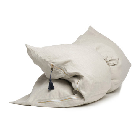 Solide Oatmeal Mini Throwbed