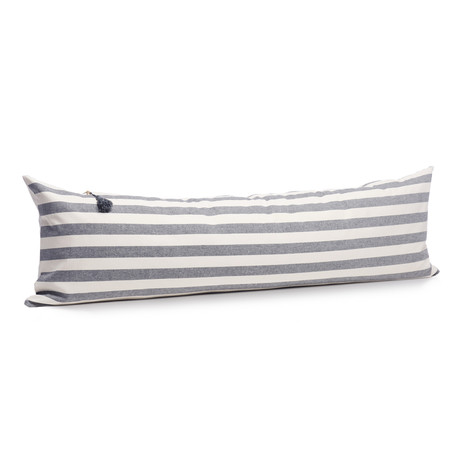 Toulouse Blue Wide Lumbar Pillow
