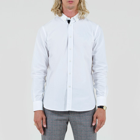 Davide Button Down Shirt // White (38)