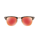 RB8056 // Tortoise Gold + Red Mirror