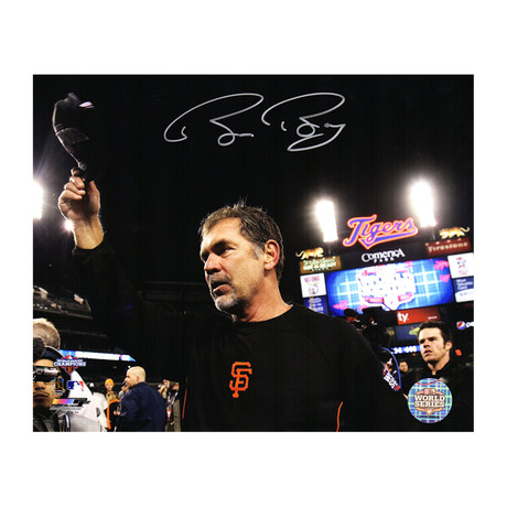 Bruce Bochy Signed San Francisco Giants 2012 World Series // 8x10 Photo