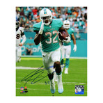 Kenyan Drake Signed Miami Dolphins Action 8x10 Photo