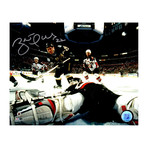 Brett Hull Signed Dallas Stars 1999 Stanley Cup Winning Goal 8x10 Photo