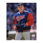 Tom Kelly Signed Minnesota Twins Coaching // 8x10 Photo