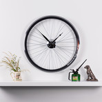 Racing Bike Wheel Clock // Two Tone // 22.5