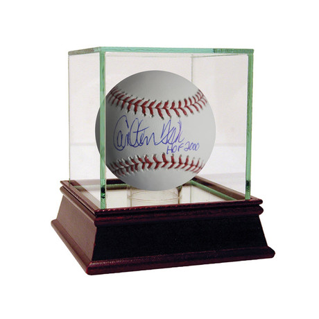 Carlton Fisk Signed MLB Hall Of Fame Baseball