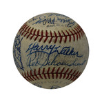 1966 Yankees Signed MLB Hall Of Fame Baseball