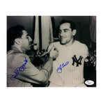 Yogi Berra + Phil Rizzuto Signed Photo