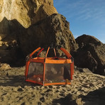 Pop N Go Play Pen + Mattress Combo // Orange