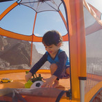 Pop N Go Play Pen + Mattress Combo // Orange