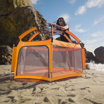Pop N Go Play Pen + Mattress Combo // Orange