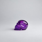 Purple Crystal Skull