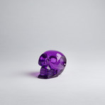 Purple Crystal Skull