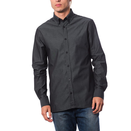 Molin Dress Shirt // Black (S)