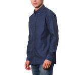 Fiesi Dress Shirt // Dark Navy (S)