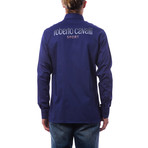 Barbolani Dress Shirt // Dark Navy (S)