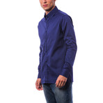 Barbolani Dress Shirt // Dark Navy (S)