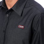 Barbi Dress Shirt // Black (S)