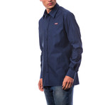 Albrisis Dress Shirt // Dark Navy (3XL)