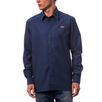 Albrisis Dress Shirt // Dark Navy (3XL)