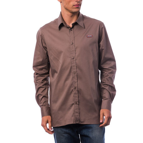Bragadin Dress Shirt // Taupe (S)