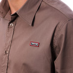Bragadin Dress Shirt // Taupe (M)