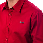 Babbi Dress Shirt // Red (S)