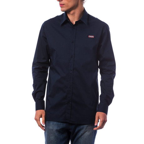 Valier Dress Shirt // Blue Marine (S)