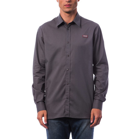 Mella Dress Shirt // Lead (S)