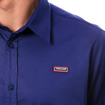 Luppi Dress Shirt // Dark Navy (M)