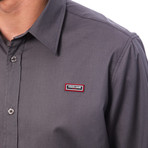 Mella Dress Shirt // Lead (M)