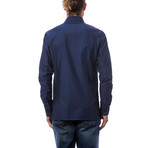 Calchano Dress Shirt // Dark Navy (3XL)