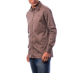 Lucia Dress Shirt // Taupe (M)