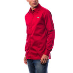Piera Dress Shirt // Red (S)