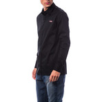 Barbato Dress Shirt // Black (S)