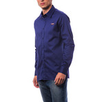 Sanudo Dress Shirt // Dark Navy (M)