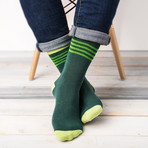 Socks // Green // Set of 3