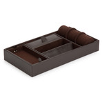 Blake Valet Tray With Cuff (Brown)