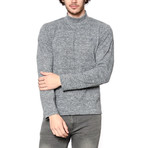 Turtleneck Sweatshirt // Anthracite (3XL)