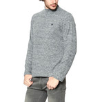 Turtleneck Sweatshirt // Anthracite (3XL)