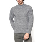 Turtleneck Sweatshirt // Anthracite (3XL)