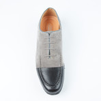 Basalt Cap Toe Dress Shoe // Grey (US: 7.5)