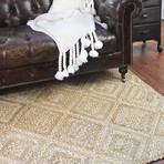 Gramercy Jute Cotton Rug (2.5'W x 7'L)