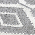 Logan Wool Rug // Gray (2.5'W x 7'L)