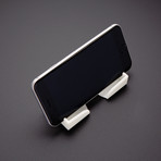 Smart Phone Wall Dock + Command Strips // Glow-in-the-Dark // Set of 2