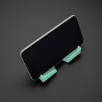 Smart Phone Wall Dock + Command Strips // Glow-in-the-Dark // Set of 2