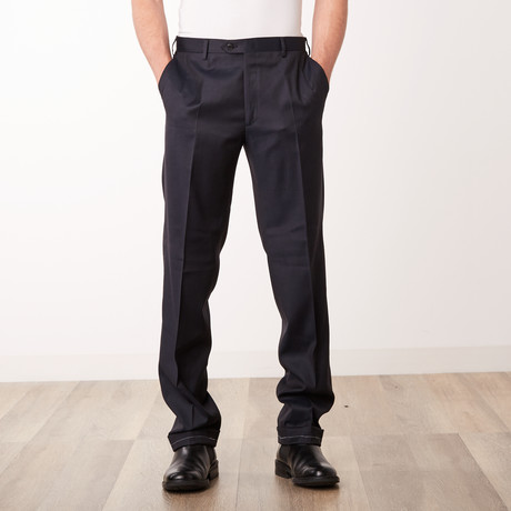 Classic Slim Fit Trouser // Dark Blue (Euro: 50)