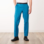 Classic Slim Fit Trouser // Turquoise (Euro: 56)